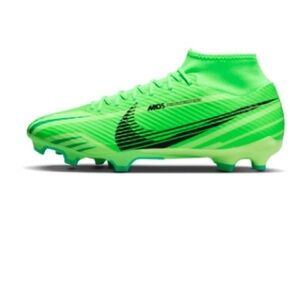 Nike Zoom Mercurial Superfly 9 MDS Elite FG soccer cleats Green Strike/Black